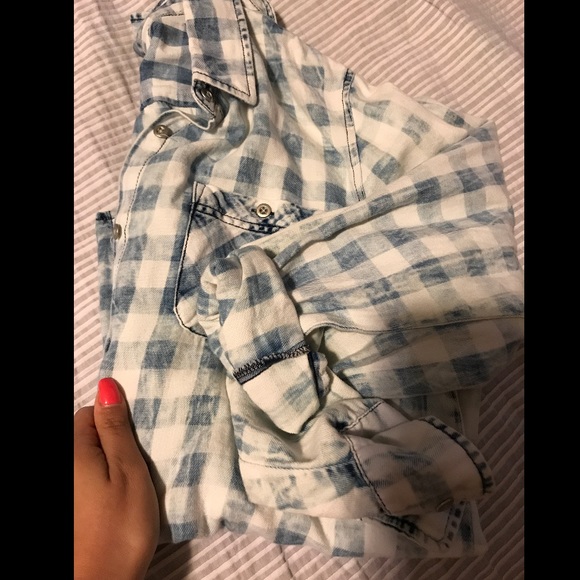 Only one🦋Vintage wash plaid - Picture 3 of 3