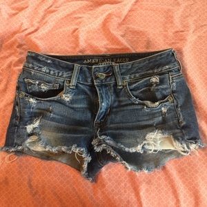 Distressed American Eagle Shorts