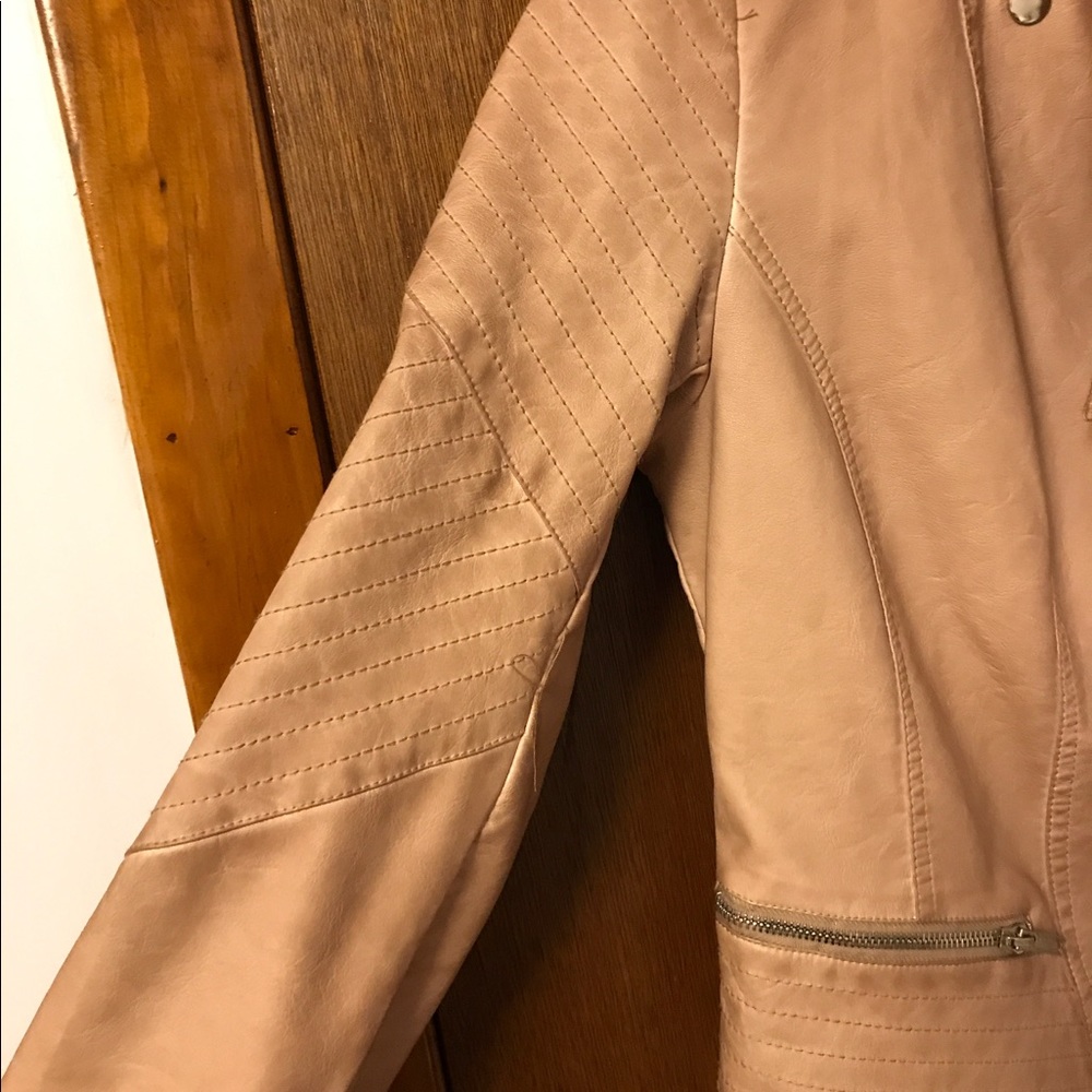 RD Style Faux Leather Jacket - Picture 3 of 4