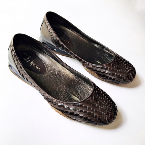 Cole Haan Shoes - Cole Haan Brown Leather Flats