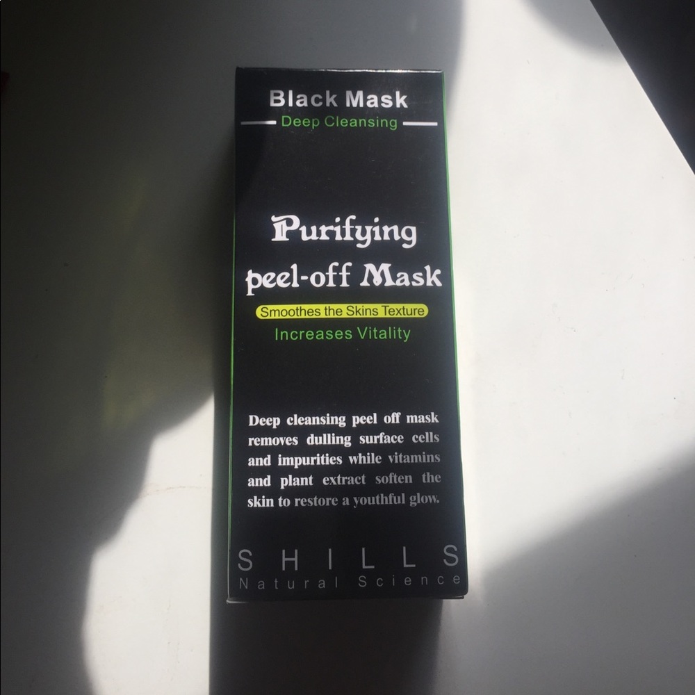 Peel off Black Face Mask (NEVER USED)