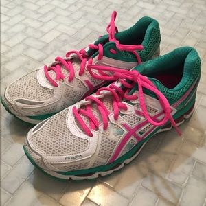 ASICS GEL-Kayano® 21 WHITE/HOT PINK/EMERALD
