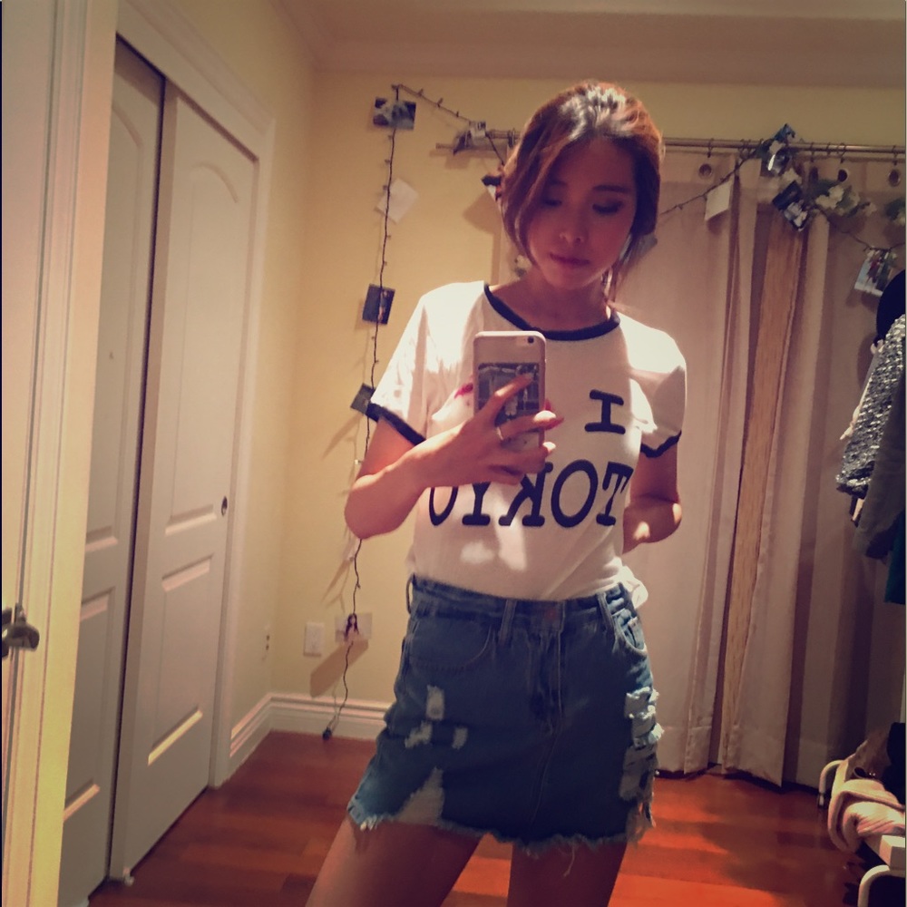 I🍣 tokyo baseball t-shirt from F21