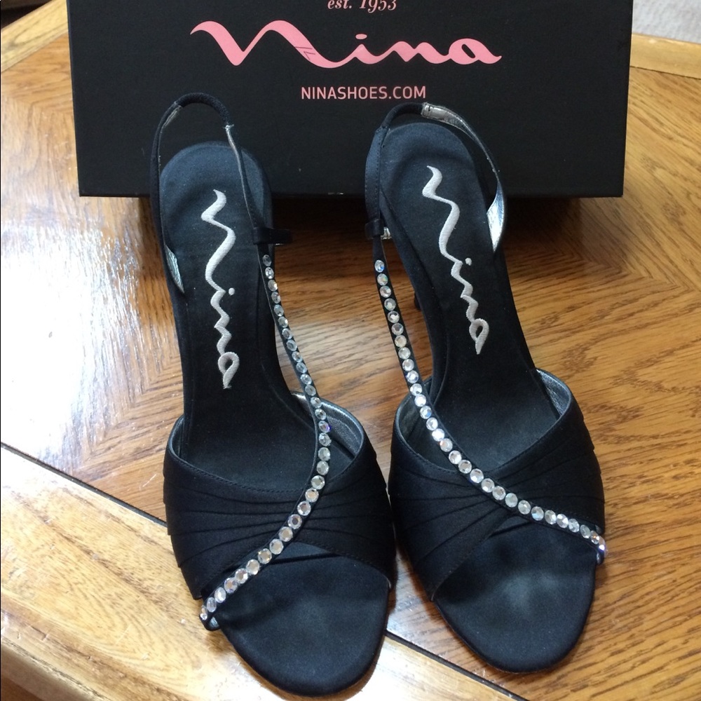 Black formal heels