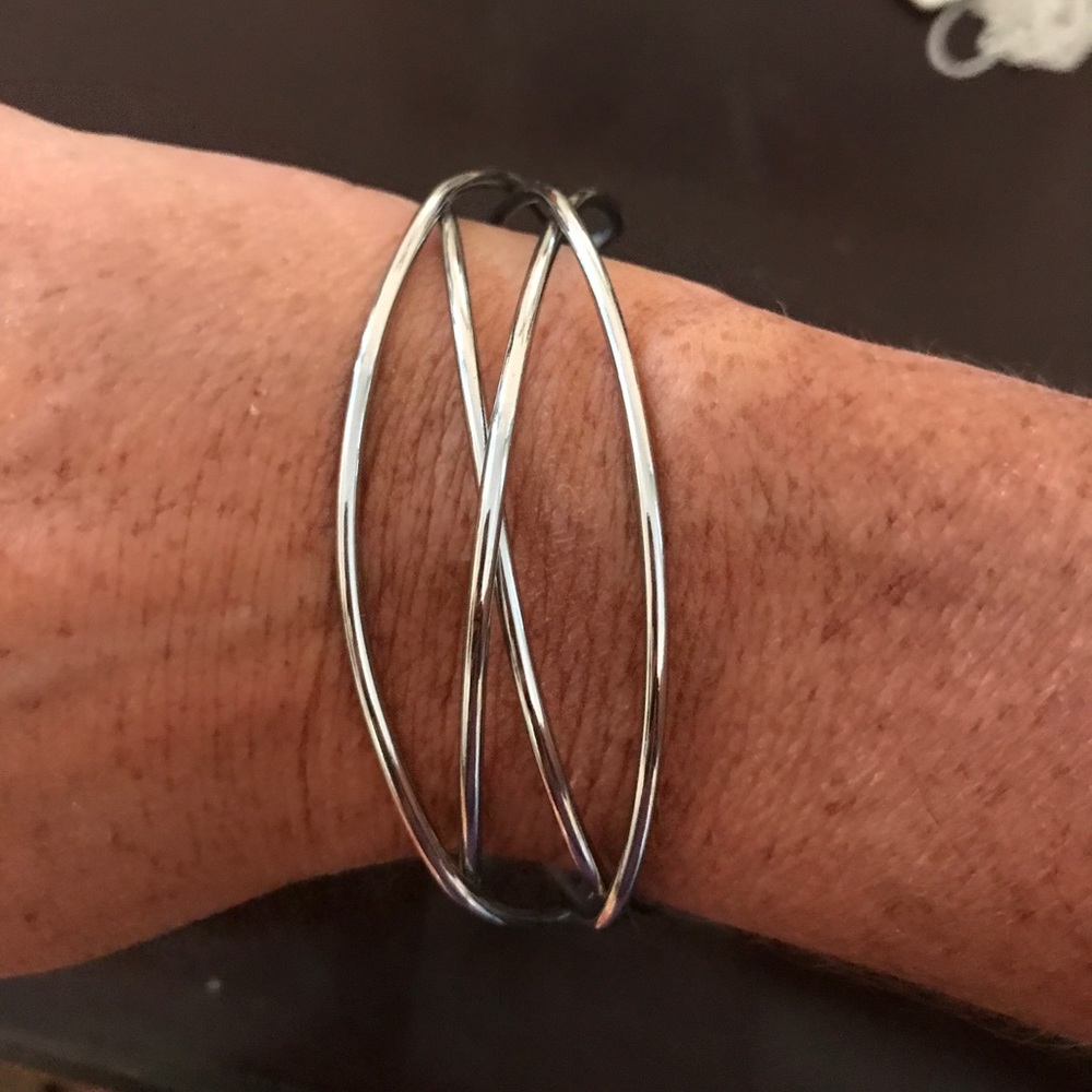 Lia Sophia silver cuff
