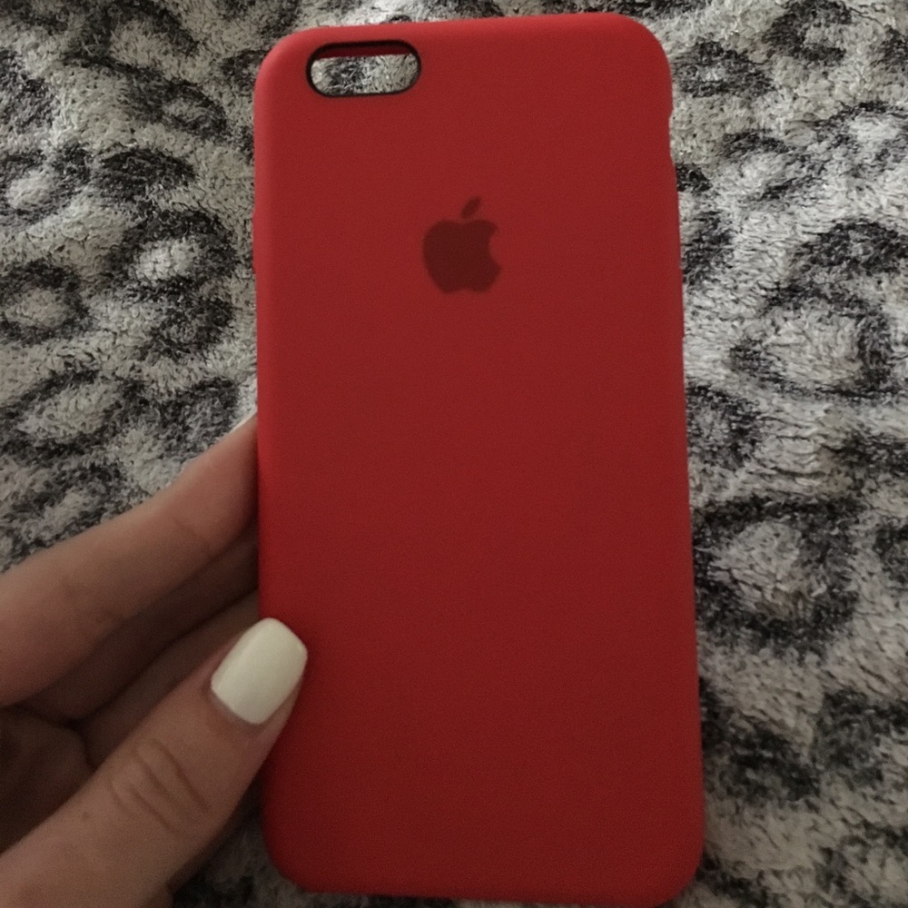 iPhone 6 / 6s Silicone Case - Red