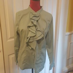 The Limited ruffle blouse