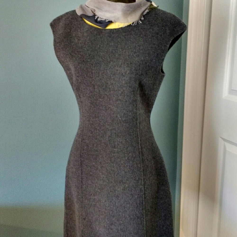 Theory wool blend dress