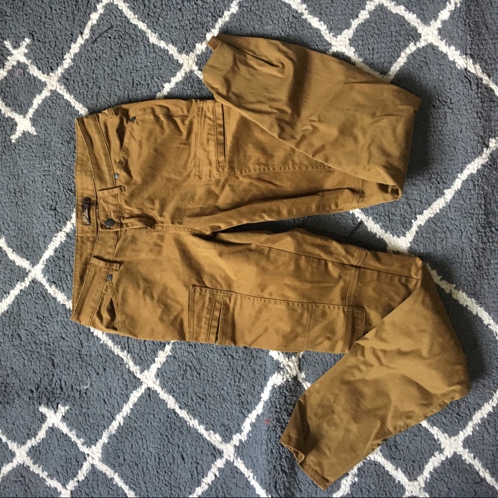 Prana slim fit cargo style pants