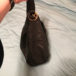 Black Michael Kors hobo bag