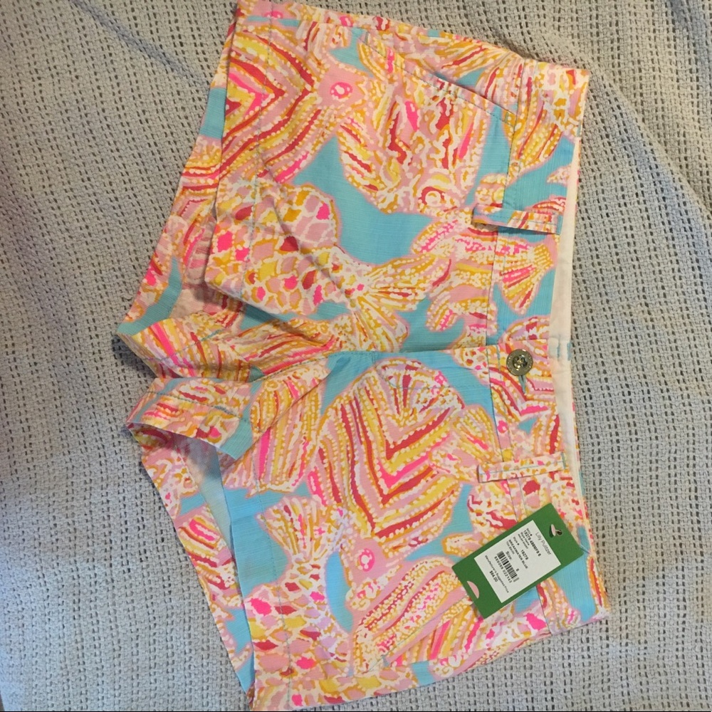 Lilly Pulitzer Walsh short 6 Breakwater Blue