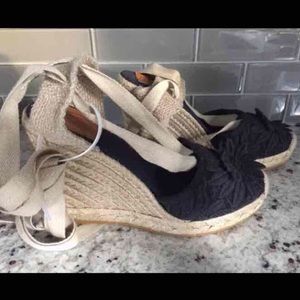Brand new Tory Burch wedges