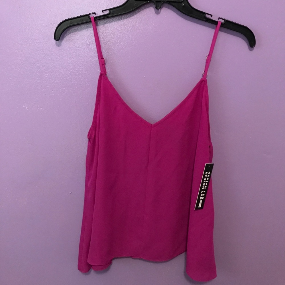 Design Lab purple pink tank