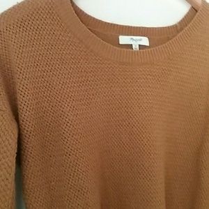 Madewell mustard sweater