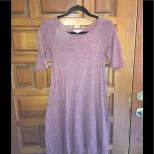 Purple Anthropologie dress