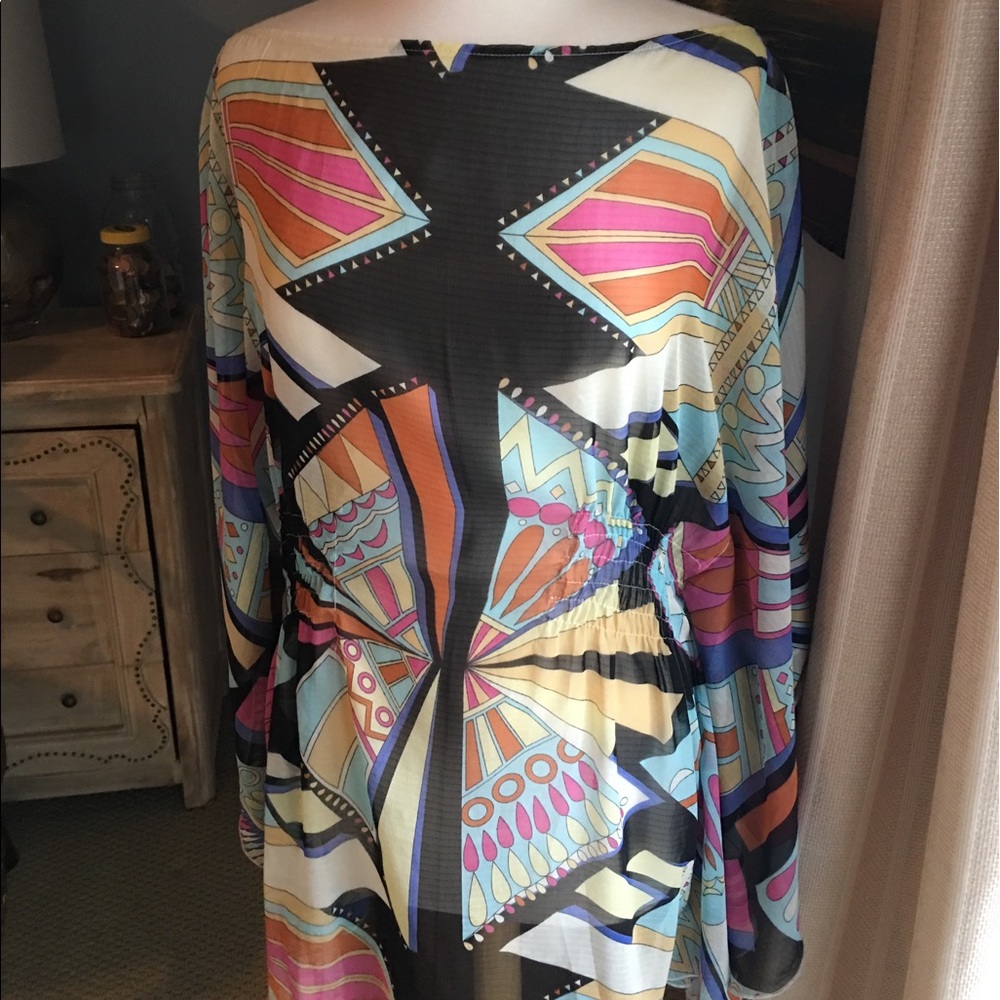 Retro-inspired Resort wear Summer shirt/Cover Up