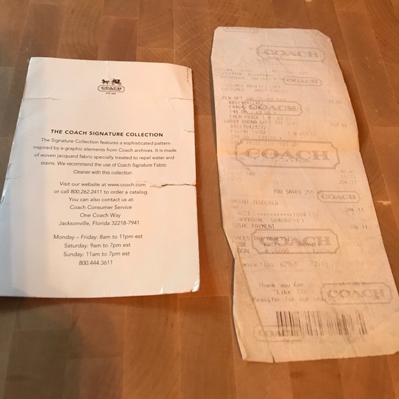 Authentic Coach Purse - Picture 4 of 4