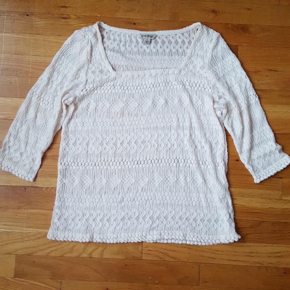 Sheer Lacey Top