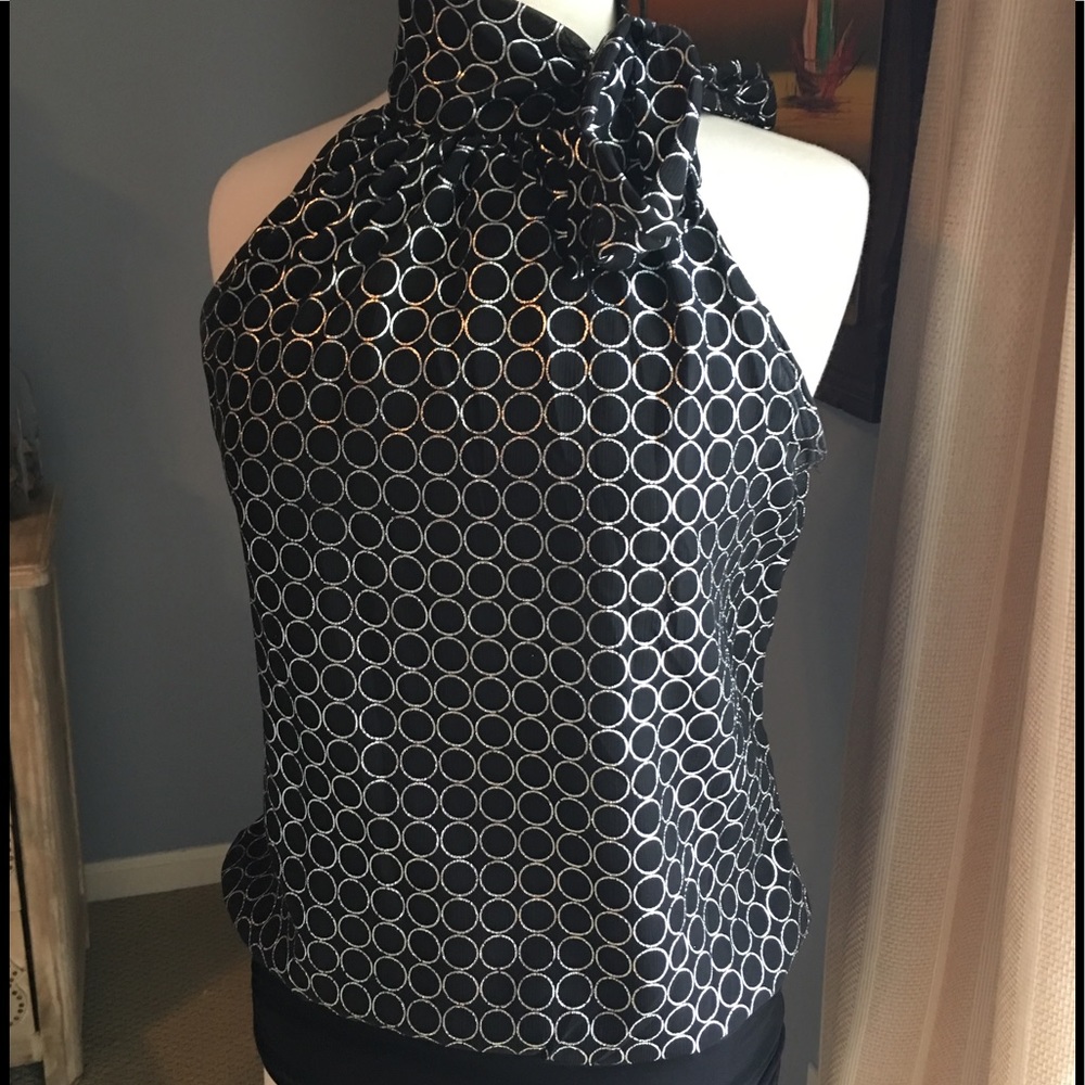 Sexy Halter! Ties Around Neck and Snug at Bottom