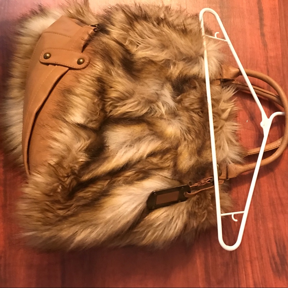 Mink fur purse/handbag