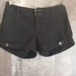 Free people wool blend shorts