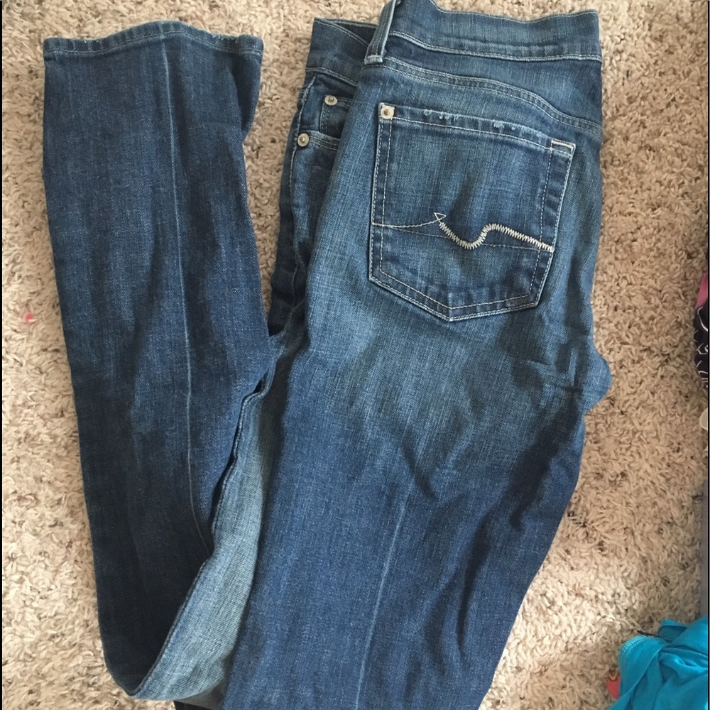 7 for all mankind jeans!