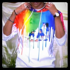 A Skyz Clothin hoodie