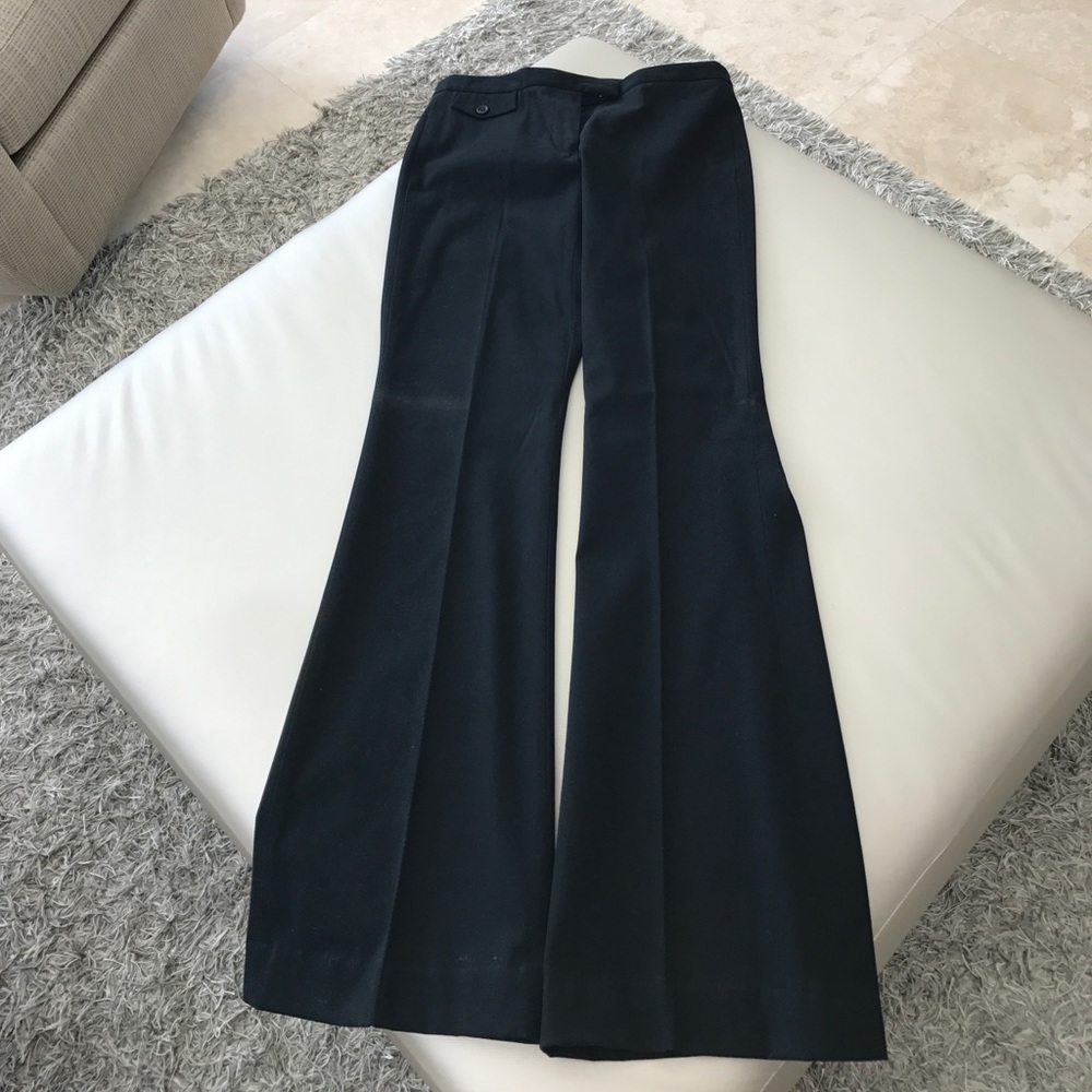Theory bell bottom style pants