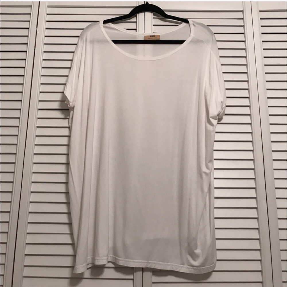 PIKO Brand - white short sleeve top