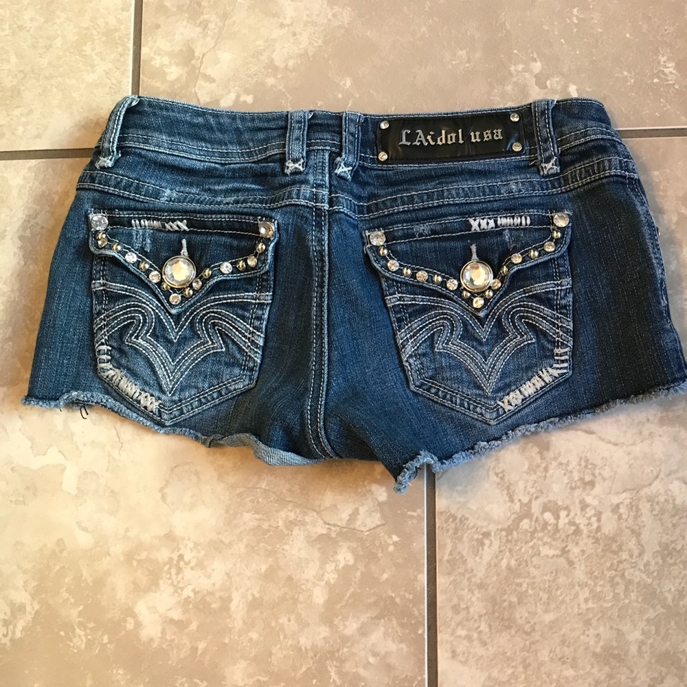 LA Idol Jean Shorts