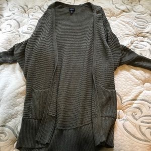 Long American Eagle Open cardigan