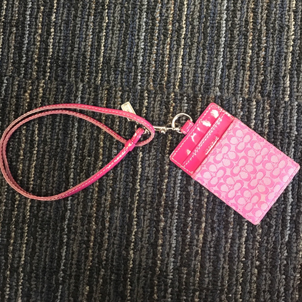 Coach ID Wristlet