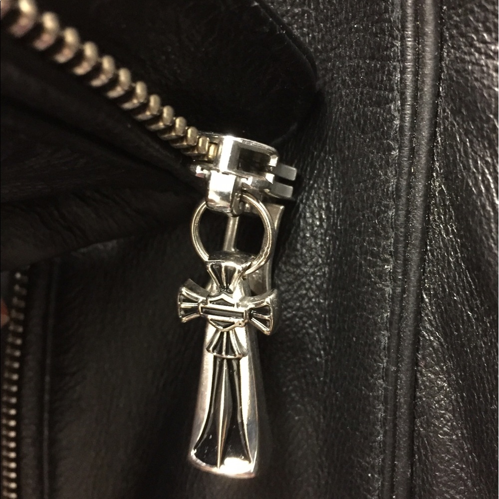 Harley Davidson Leather riding jacket. - Picture 4 of 8