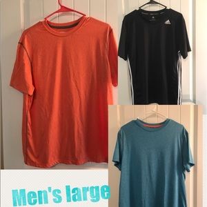 3 Drifit men's tshirts