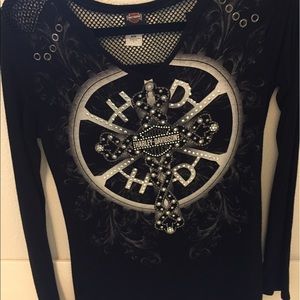 Harley Davidson sparkles shirt
