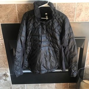 Lululemon- Down for a Run Pullover Black size 12