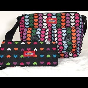 🌀Dickies Multicolored Heart Crossbody Bag