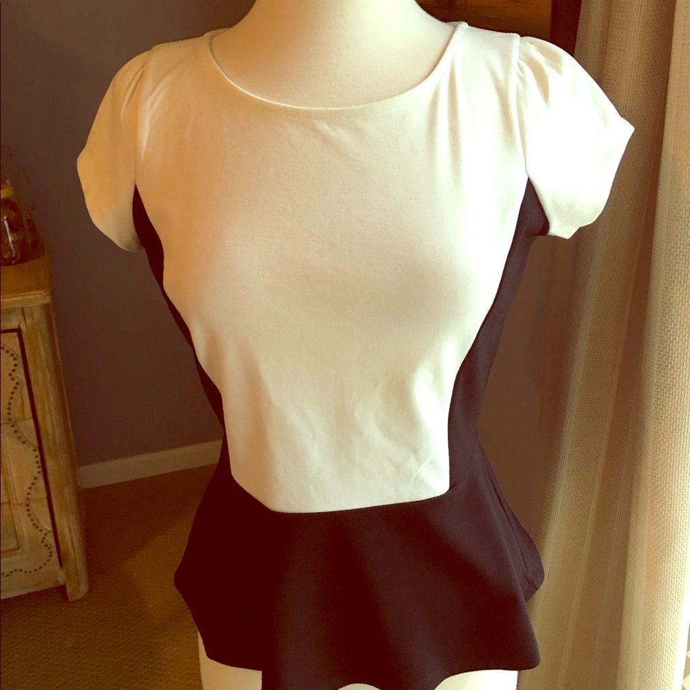 NWT The Limited Peplum Blouse