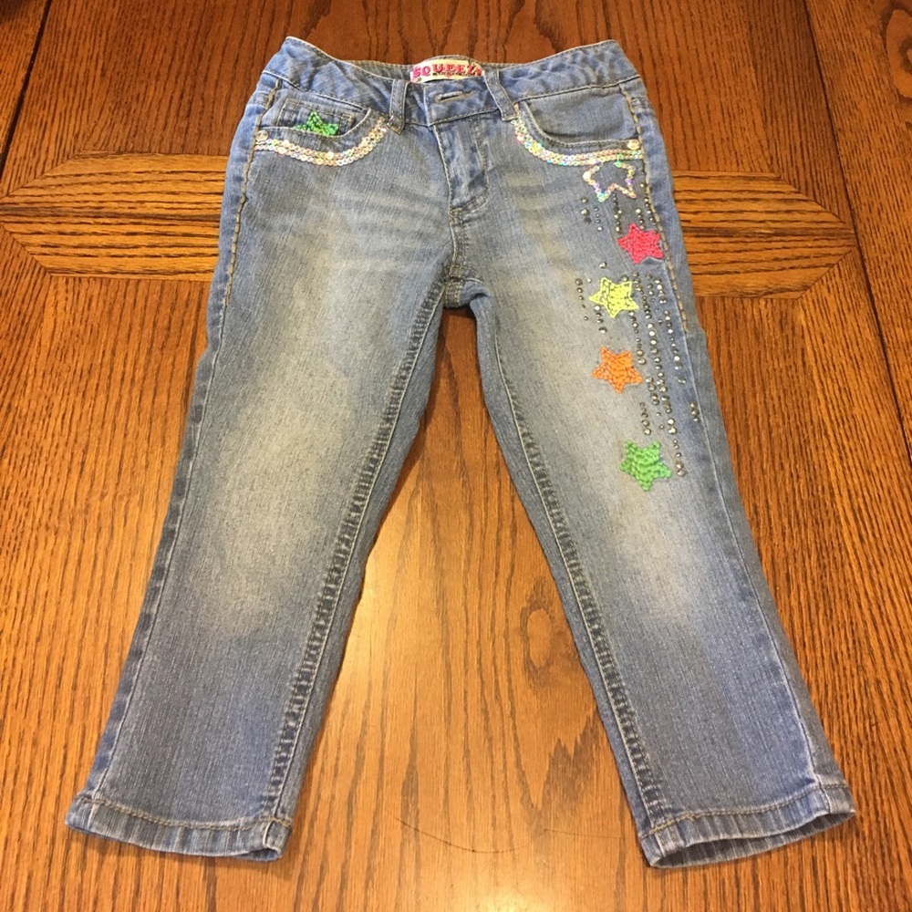 Girls Jean Capris