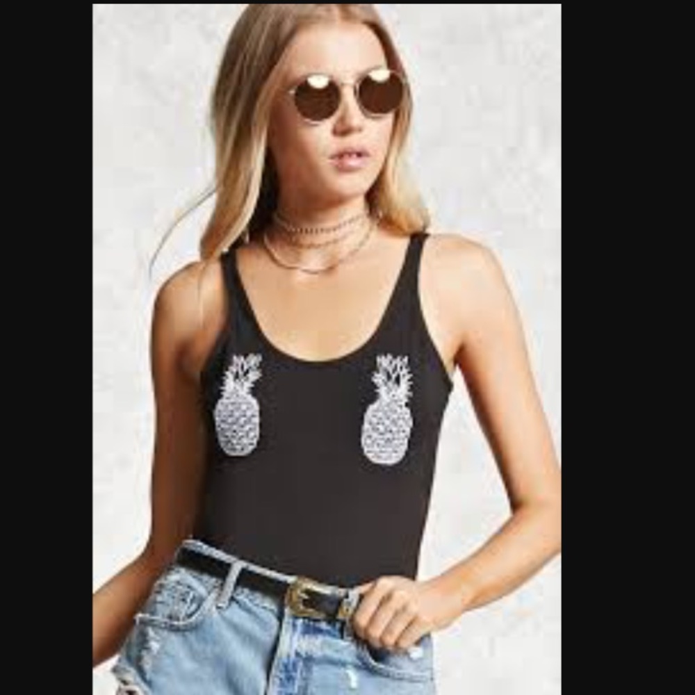 BRAND NEW Pineapple Bodysuit