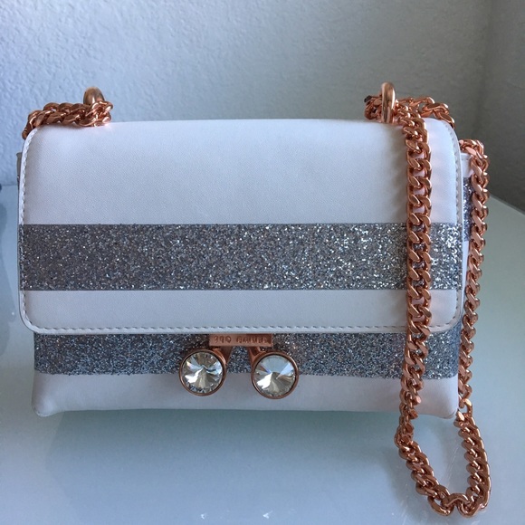 🚫SOLD🚫TedBaker Nemie Stripe Rowing CrossBody Bag - Picture 4 of 7