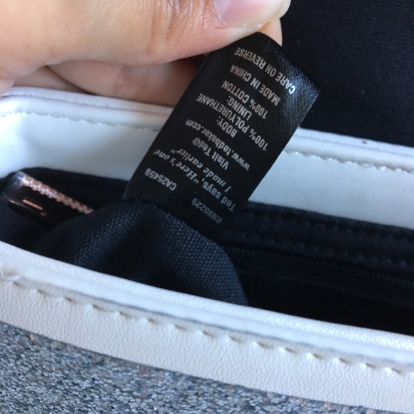 🚫SOLD🚫TedBaker Nemie Stripe Rowing CrossBody Bag - Picture 6 of 7