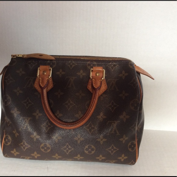 AUTHENTIC MONOGRAM LOUIS VUITTON SPEEDY 25 - Picture 3 of 7