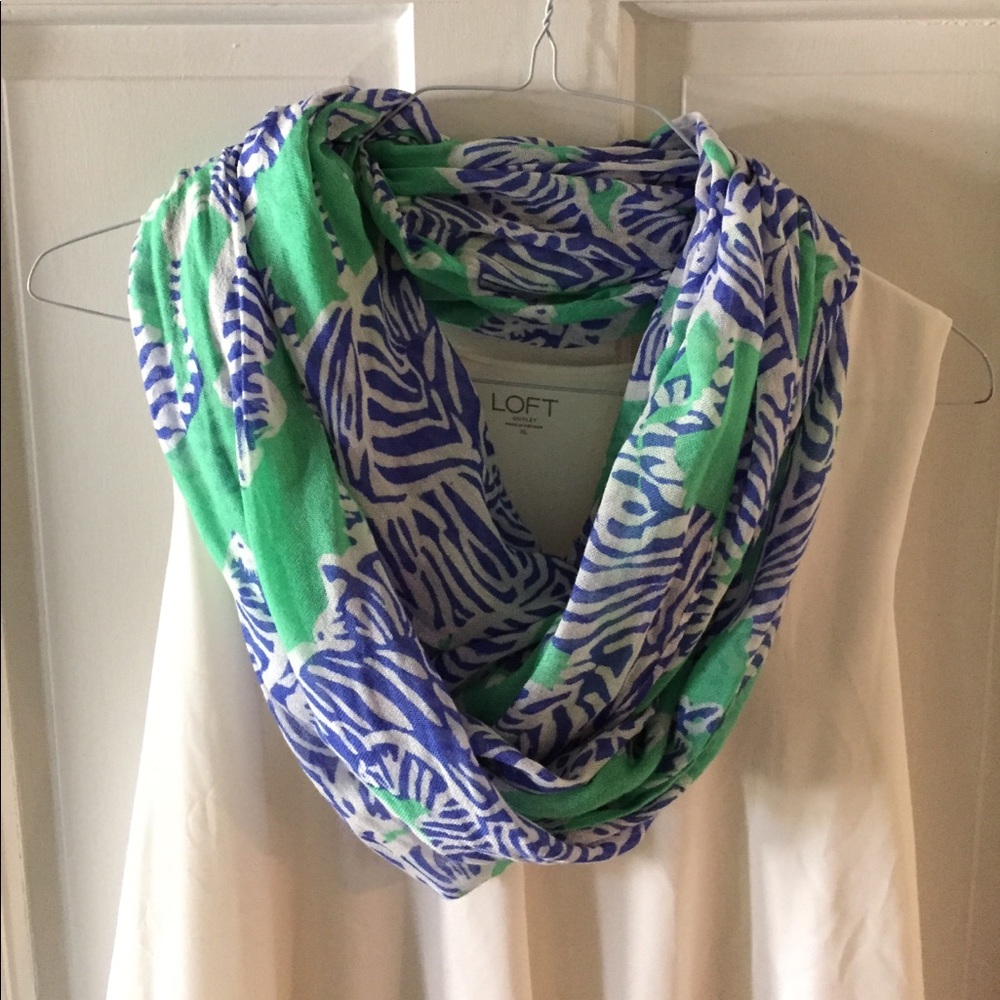 NEW Lilly Pulitzer Zebra Scarf