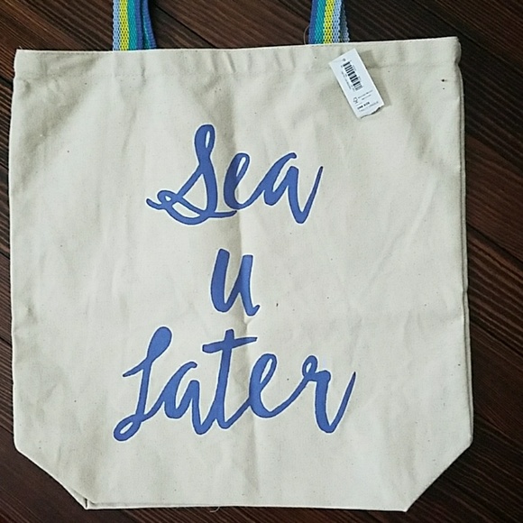 Old Navy Bags 2 Canvas Tote Bags Poshmark