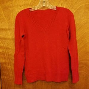 Red sweater