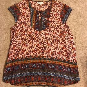 Boutique blouse floral