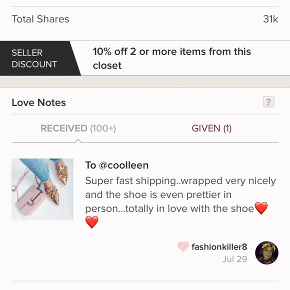 Last✨Aura Rose Gold Metallic Bow Pointy Toe Slide - Picture 8 of 8