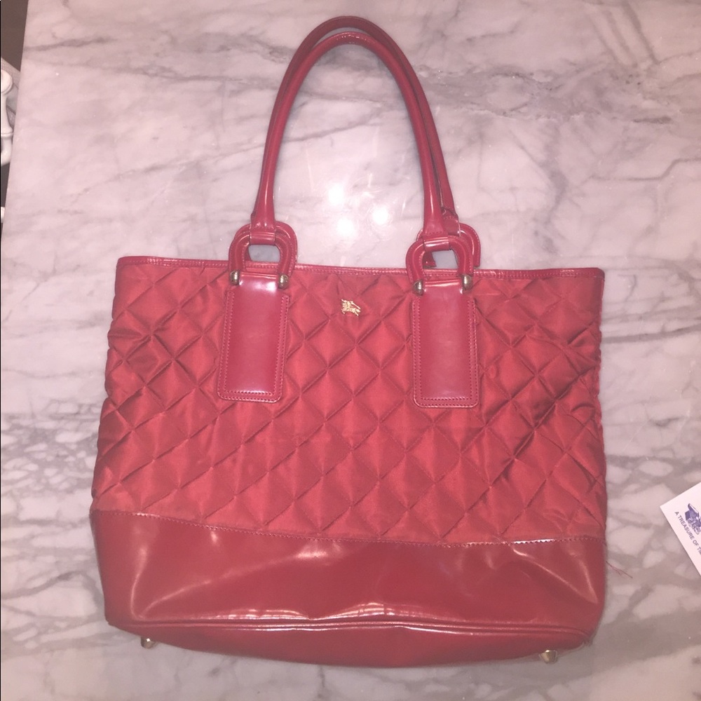 🇬🇧 Classic Quilted Burberry Tote Bag 🇬🇧