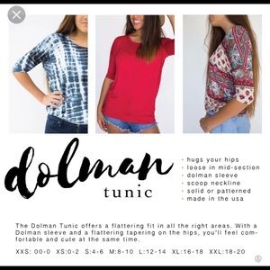 Agnes & Dora XL Dolman Tunic - NWOT